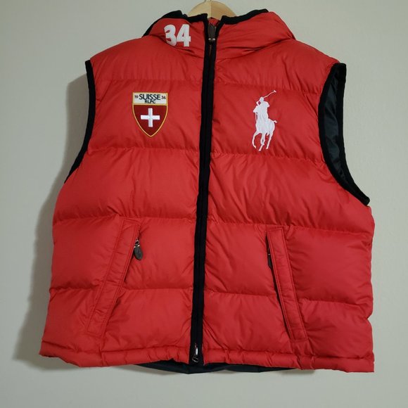Polo red vest Clearance